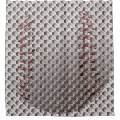 Baseball-Illusion Duschvorhang (Vorderseite)
