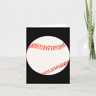 Baseball-Illustration Karte