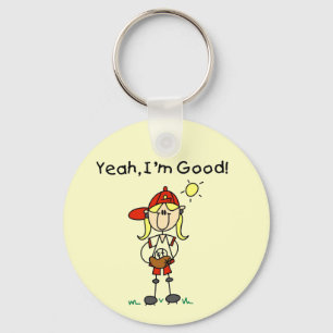 Baseball I'm Good T-Shirts und Geschenke Schlüsselanhänger