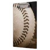 Baseball im Sepia Klemmbrett (Links)