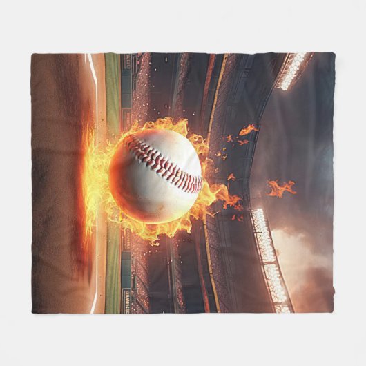 Baseball im Stadion Fleecedecke (Vorderseite (Horizontal))