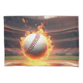 Baseball im Stadion Kissenbezug (Vorderseite-Links)