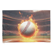 Baseball im Stadion Kissenbezug (Vorderseite-Rechts)