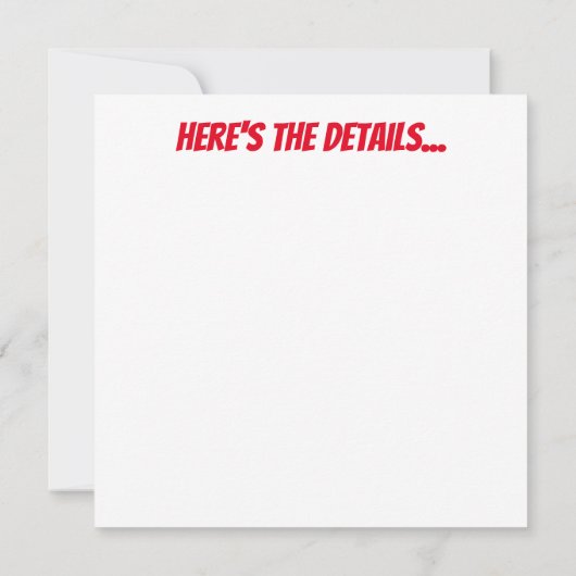 Baseball Image FP der 1840er Save The Date (Rückseite)