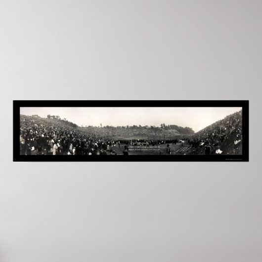 Baseball in Cleveland Foto 1915 Poster (Vorne)