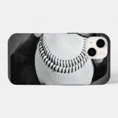 Baseball in der Hand iPhone Hülle (Rückseite (Horizontal))