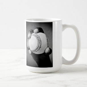 Baseball in der Hand Kaffeetasse