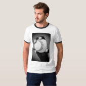 Baseball in der Hand T-Shirt (Vorne ganz)