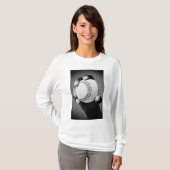 Baseball in der Hand T-Shirt (Vorne ganz)