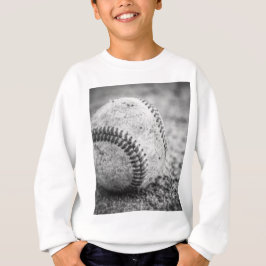 Baseball in Schwarz und Weiß T-Shirt