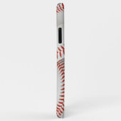 Baseball-individuelle Monogramm-Telefonfälle Case-Mate iPhone Hülle (Hinten/Rechts)