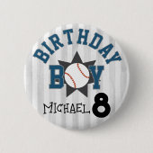 Baseball-individuelle Name Button (Vorderseite)