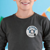 Baseball-individuelle Name Button