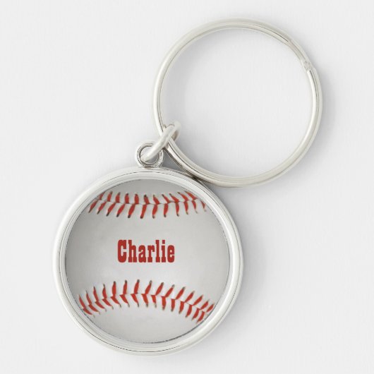 Baseball-individuelle Name Schlüsselanhänger (Vorne)