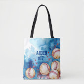 Baseball-Individuelle Name Tasche (Vorderseite)
