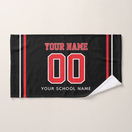 Baseball individueller Name und Rückennummer, Team Handtuch (Handtuch)