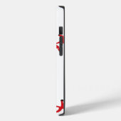 Baseball Initial & Name Case-Mate iPhone Hülle (Rückseite / Links)