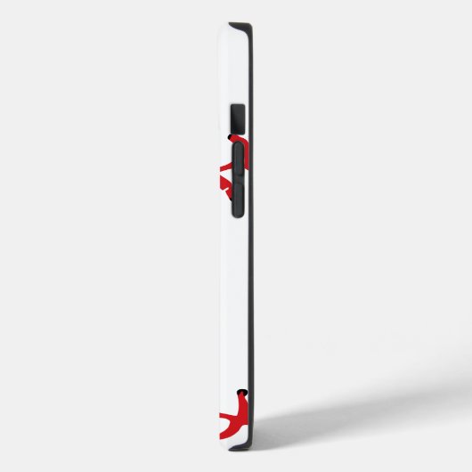 Baseball Initial & Name Case-Mate iPhone Hülle (Rückseite / Links)