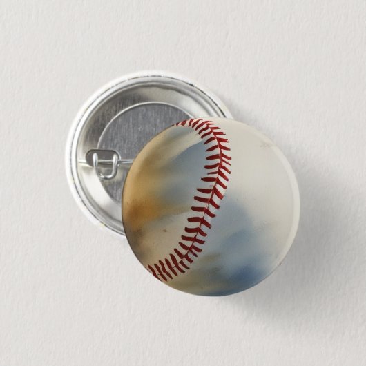Baseball Inspirational Button (Vorne & Hinten)