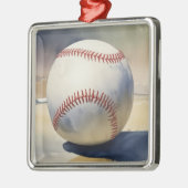 Baseball Inspirational Ornament Aus Metall (Links)