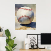 Baseball Inspirational Poster (Heimbüro)