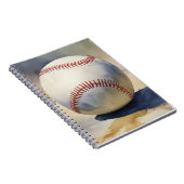 Baseball Inspirierend Notizblock (Rechte Seite)