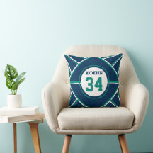 Baseball inspiriertes Kissen