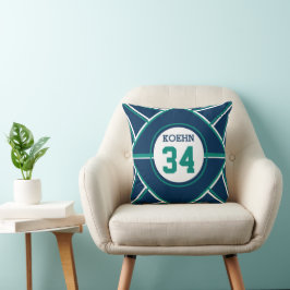 Baseball inspiriertes Kissen