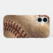 Baseball iPhone 16 Hülle (Rückseite (Horizontal))
