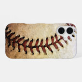 Baseball iPhone 16 Hülle (Rückseite (Horizontal))