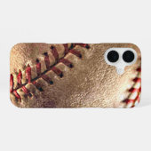Baseball iPhone 16 Hülle (Rückseite (Horizontal))