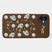 Baseball Iphone Case (Rückseite (Horizontal))