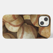 Baseball iPhone Hülle (Rückseite (Horizontal))