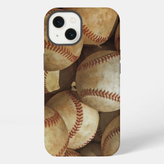Baseball iPhone Hülle (Rückseite)