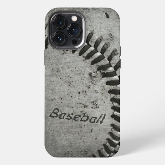 Baseball iPhone Hülle (Rückseite)