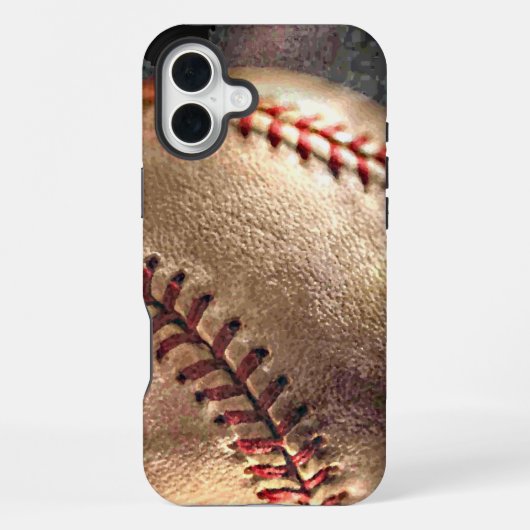 Baseball iPhone Hülle (Rückseite)