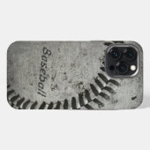 Baseball iPhone Hülle (Rückseite (Horizontal))
