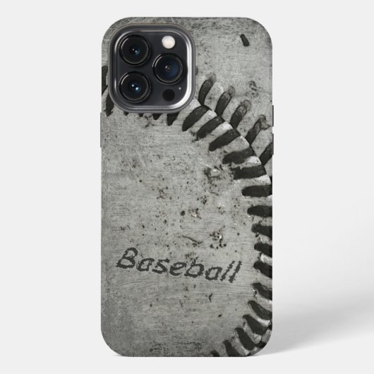 Baseball iPhone Hülle (Rückseite)