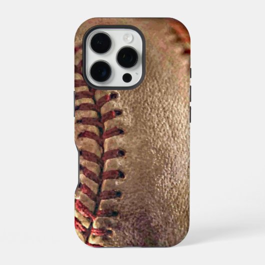 Baseball iPhone Hülle (Rückseite)