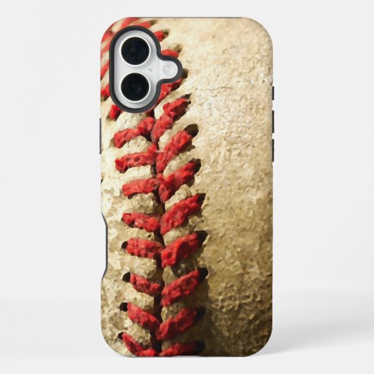 Baseball iPhone Hülle (Rückseite)