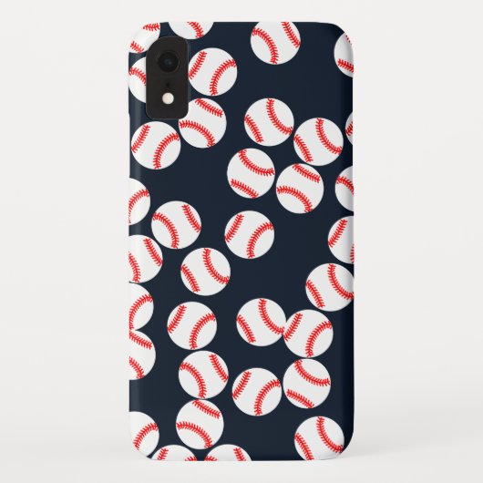 Baseball iPhone XR Hüllen (Rückseite)
