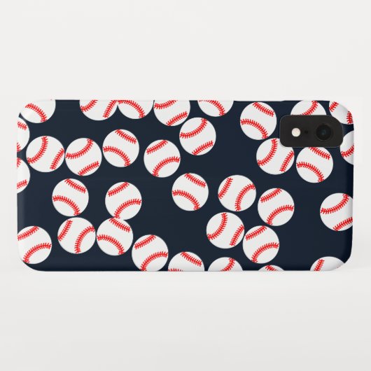 Baseball iPhone XR Hüllen (Rückseite (Horizontal))