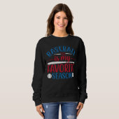 Baseball Is My Favorite Season Baseball Player Coa Sweatshirt (Vorne ganz)