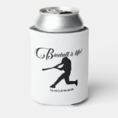 Baseball ist das Leben koosie Dosenkühler (Kanne Rückseite)