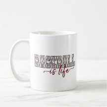 Baseball ist die Tasse des Lebens