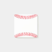 Baseball ist ein Sport- oder Trainerdekor Post-it Klebezettel (Vorderseite)