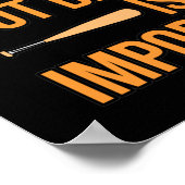 Baseball ist ein wichtiger Sporttrainer Poster (Ecke)