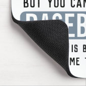 Baseball ist Glück Funny Baseball Custom Mousepad (Ecke)