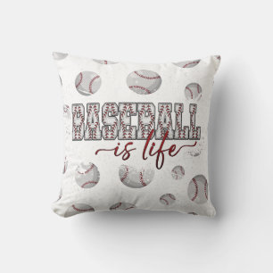 Baseball ist Leben Kissen