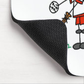 Baseball ist Leben Mousepad (Ecke)